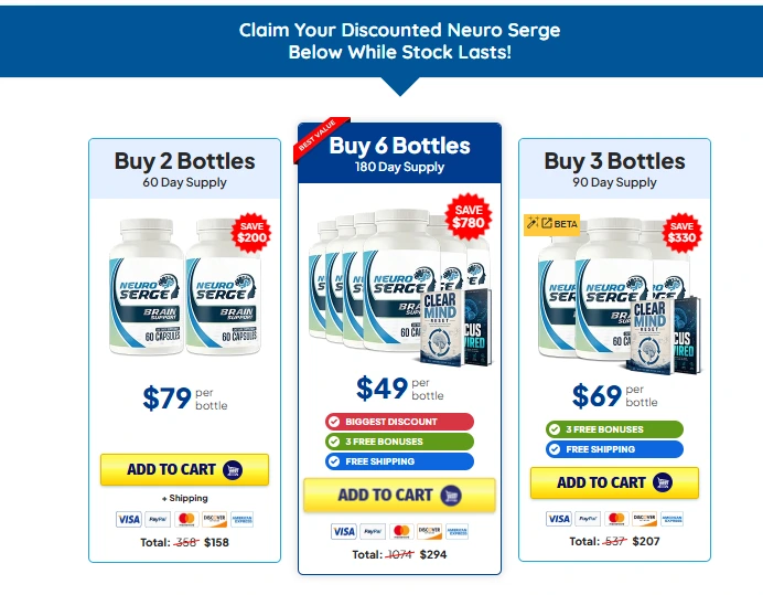 Neuro Serge Dynamic Offer